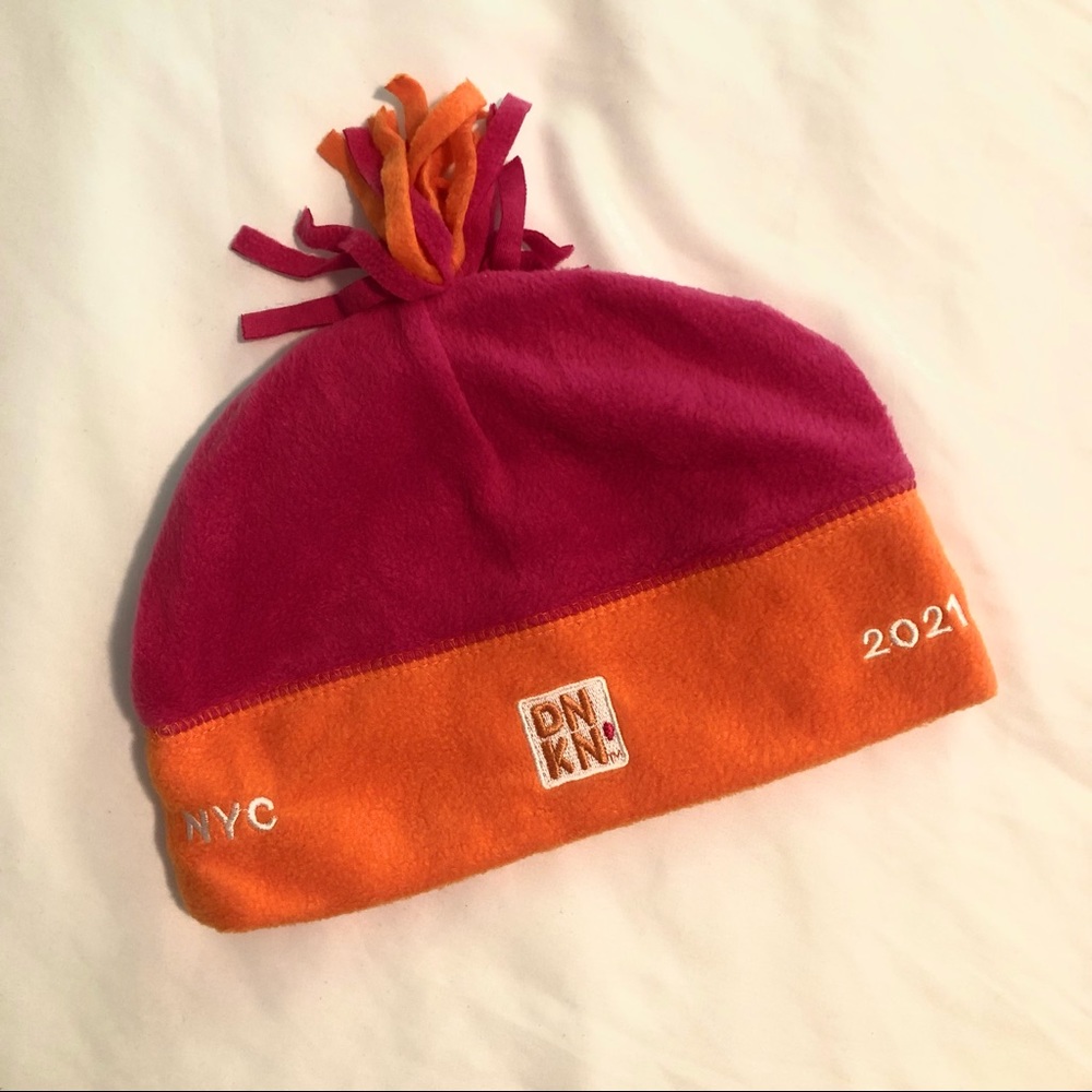 Dunkin Donuts NYC Marathon 2021 Fleece Hat